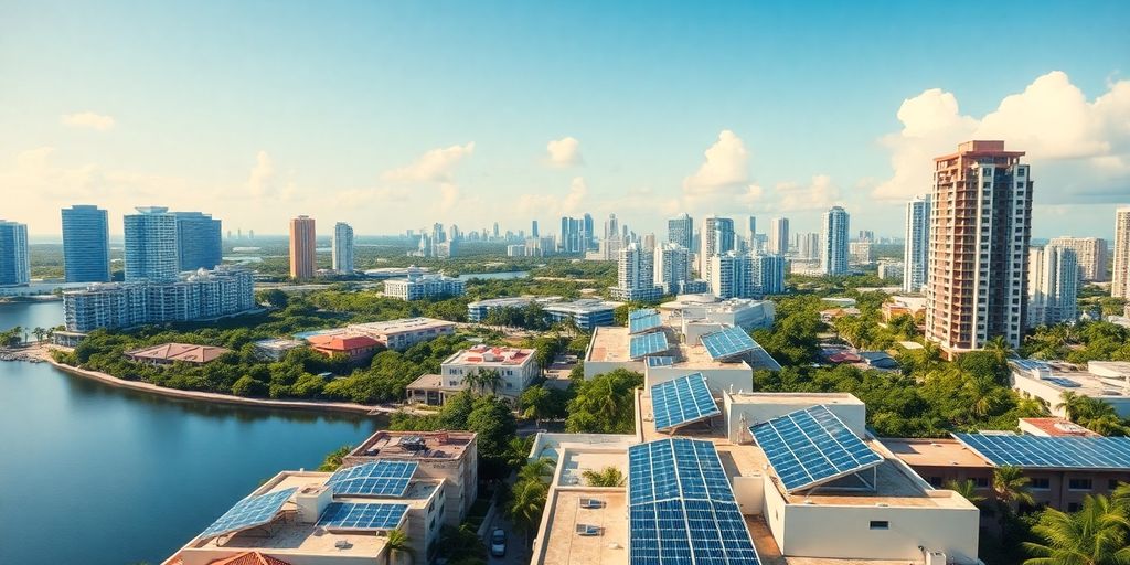 How Can Solar Panels Decrease The Flooding Issues In Miami - Solar N Plus