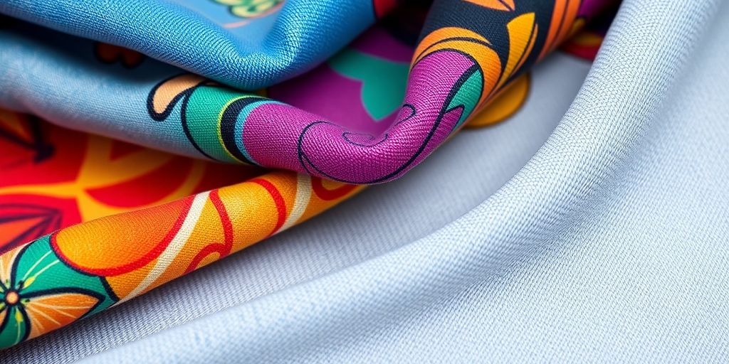 Colorful apparel with DTF prints