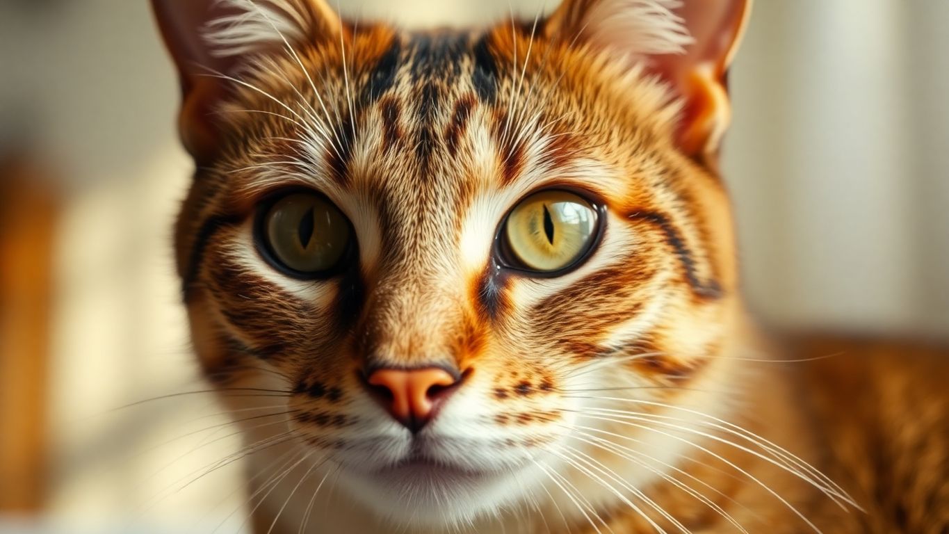 Gato saudável em ambiente natural.