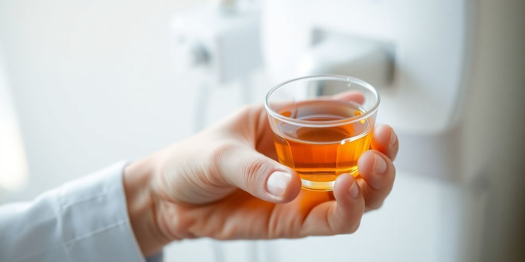 Patient receiving methadone dose