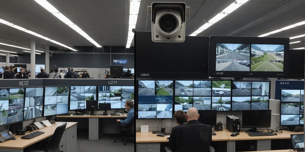 Comparison of analogue and IP CCTV image quality.