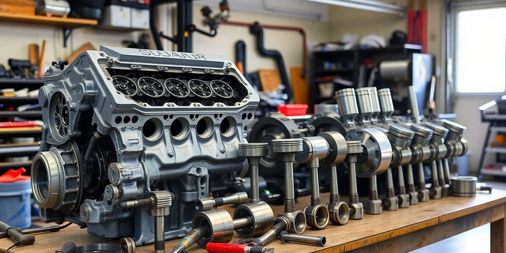 Used and new Subaru engine parts.