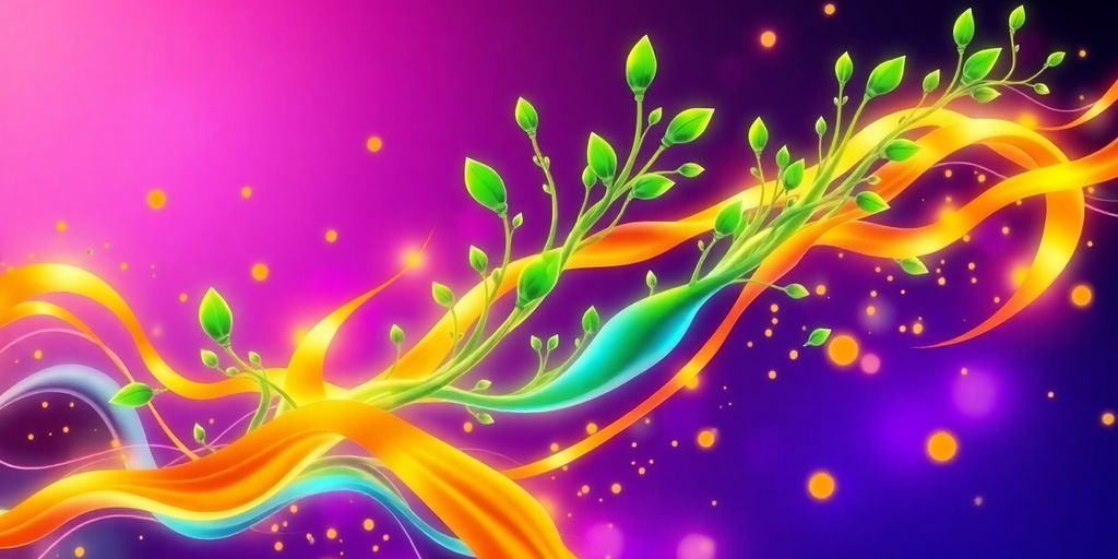 Business growth and profit increase visualization