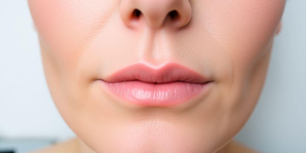 Woman's smooth skin with a clear, even tone.
