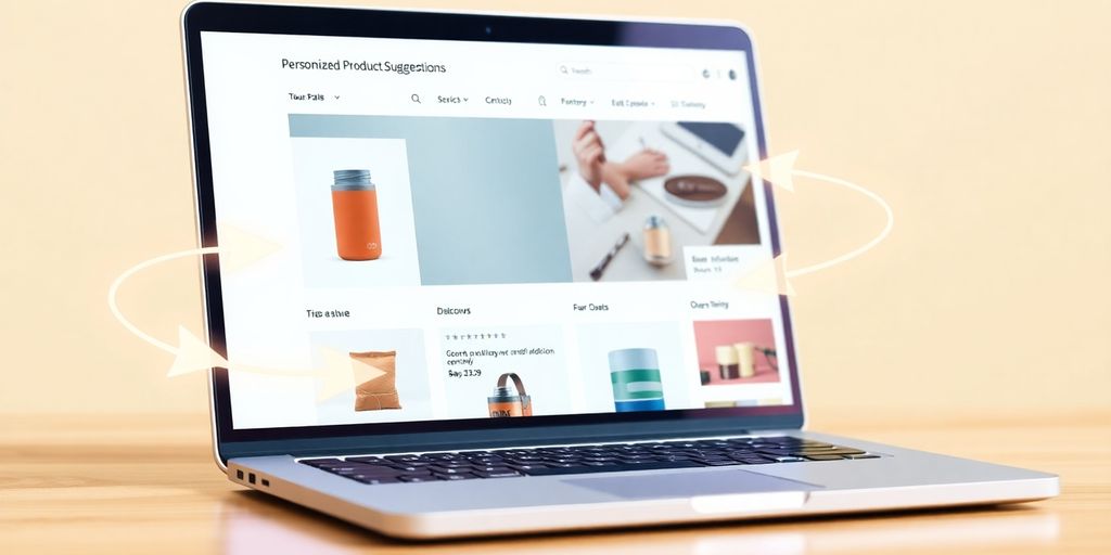 Ecommerce product recommendations boosting sales with digital nudges.