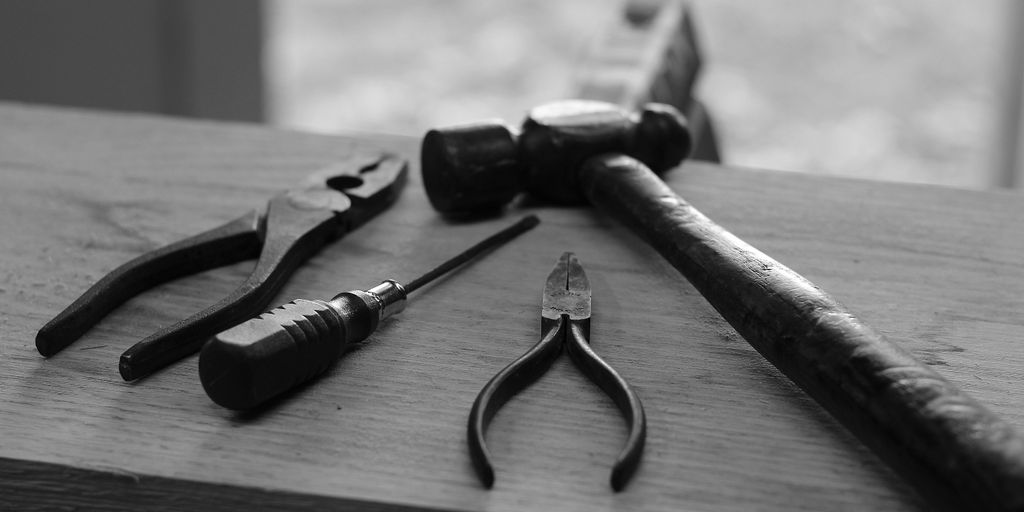 four handheld tools on board