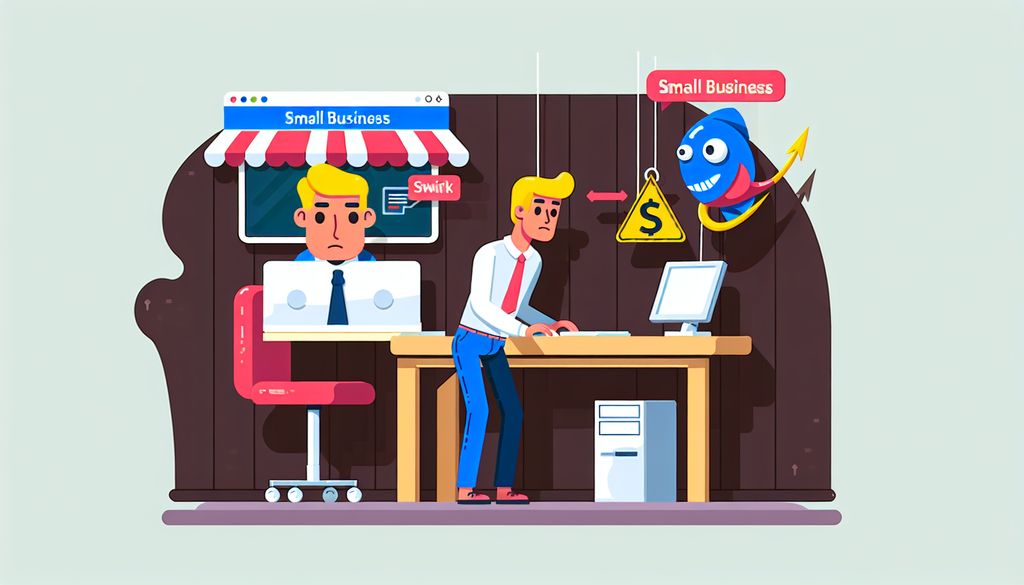 Illustration accompanying the section on common phishing targets