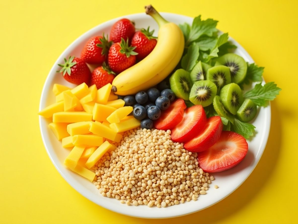 Mâncare sănătoasă și colorată pentru copii.