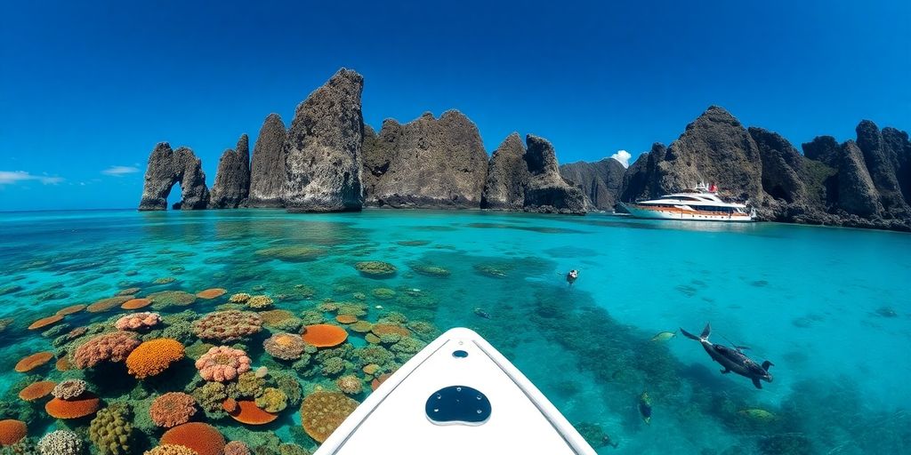 Luxurious liveaboard cruising in beautiful Komodo waters.