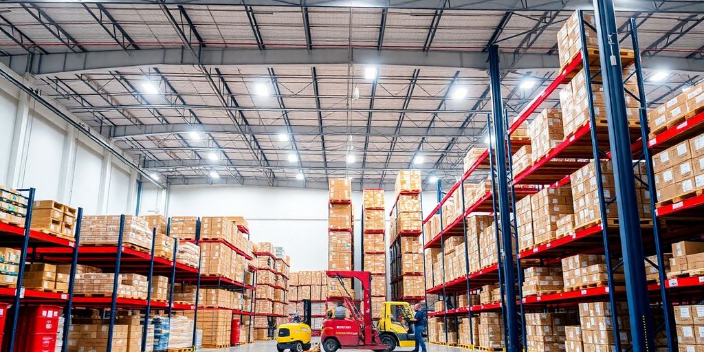 Gratton Warehouse FDA storage facility with organized pallets.