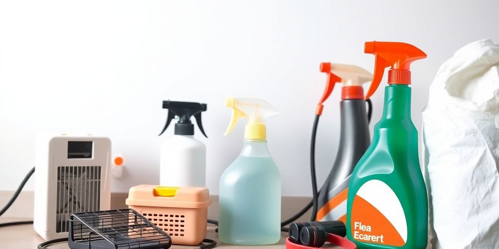 Echipamente de deratizare pentru purici.