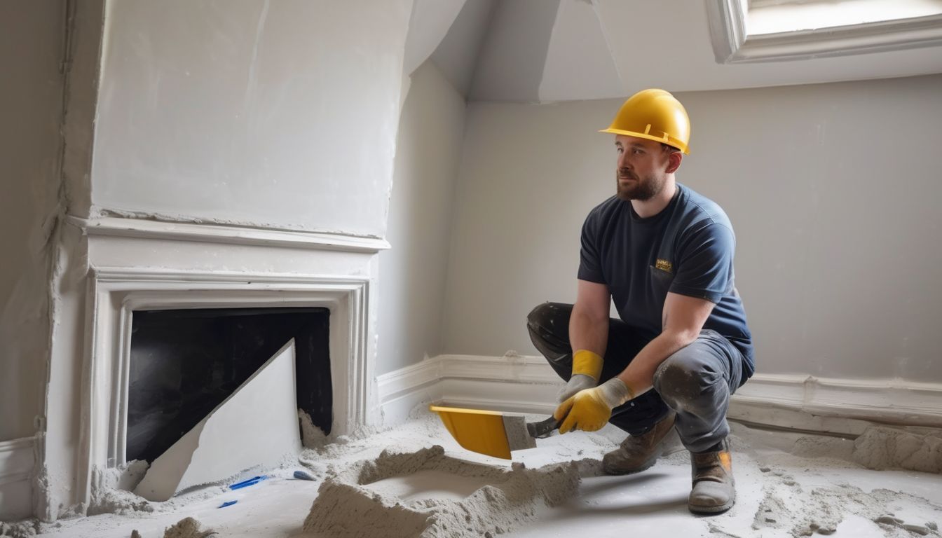plasterer working in London