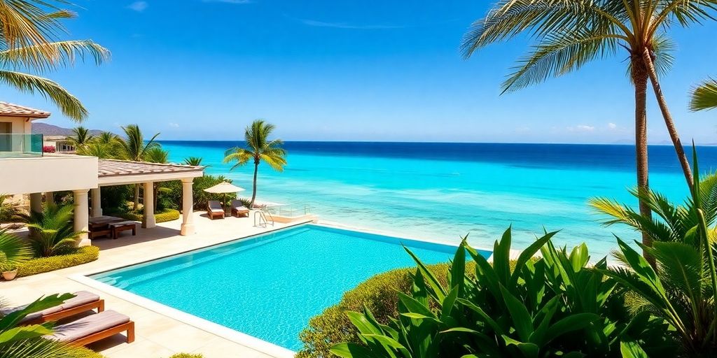 Luxurious Cabo villa with private beach access and infinity pool.