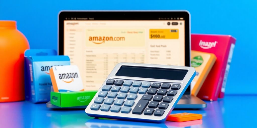 Calculator and Amazon packages for profit maximization.