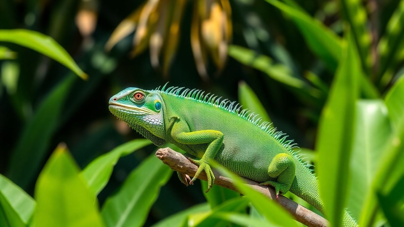 A Importância das Iguanas no Ecossistema