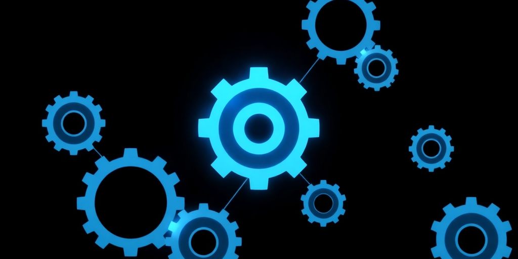 Gears turning, minimalistic AI agent framework.