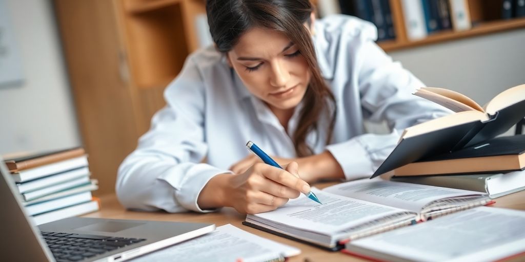 The sworn interpreter is in the room translating.