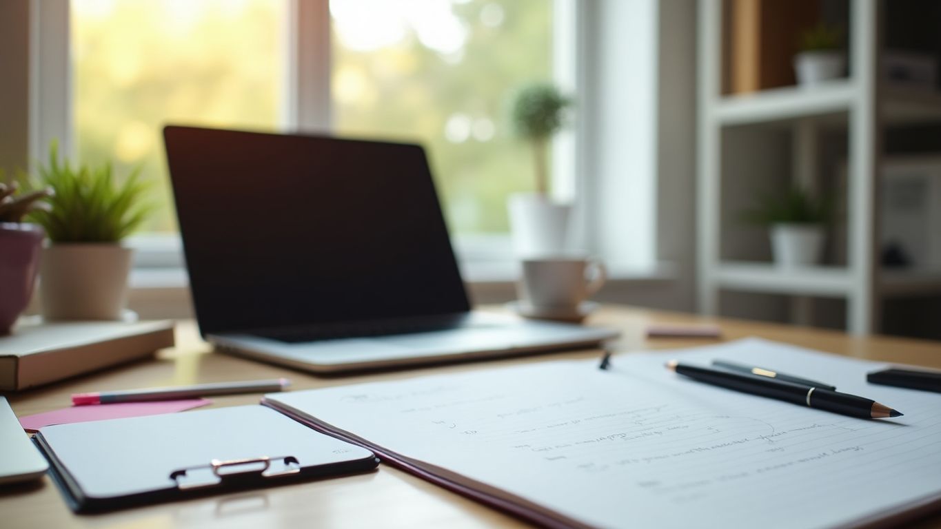 Creative workspace for video scripting and storyboarding.