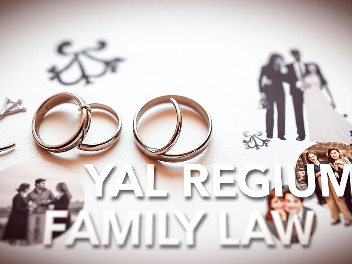 Inel de nuntă și simboluri de familie.