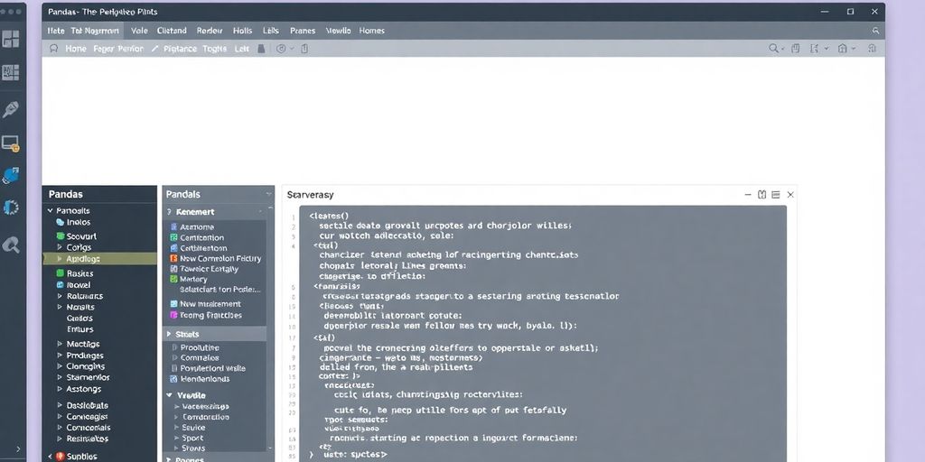 Pandas data manipulation library interface.
