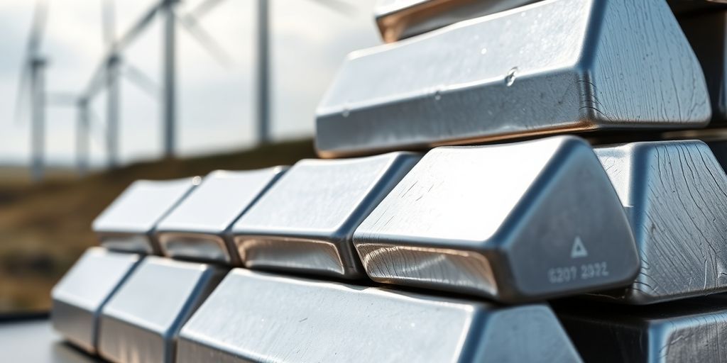 Métaux précieux, argent et transition énergétique.
