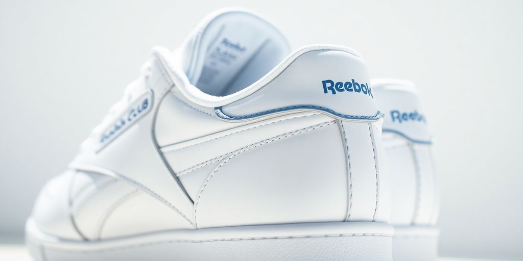 Reebok Club C sneakers cu design clasic.