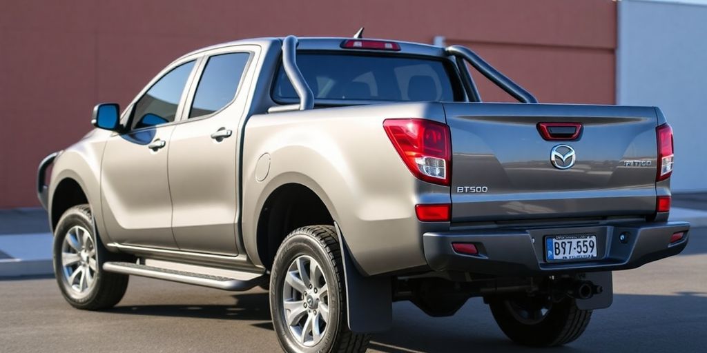 Mazda BT50 exterior protection accessories.