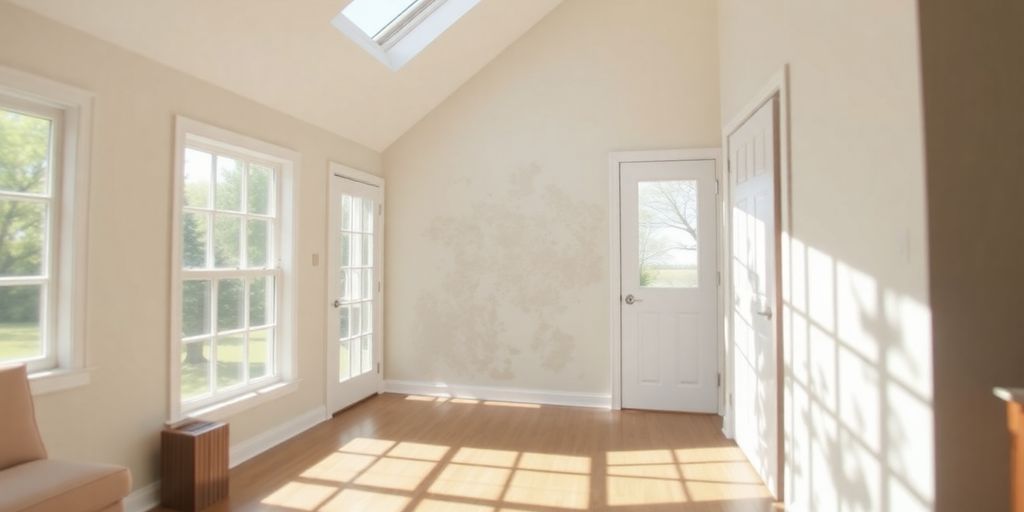 Bright, clean interior with no visible mold in sight.