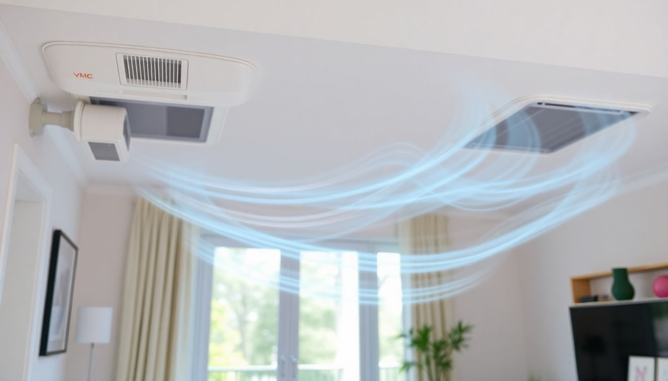 VMC system with air flowing