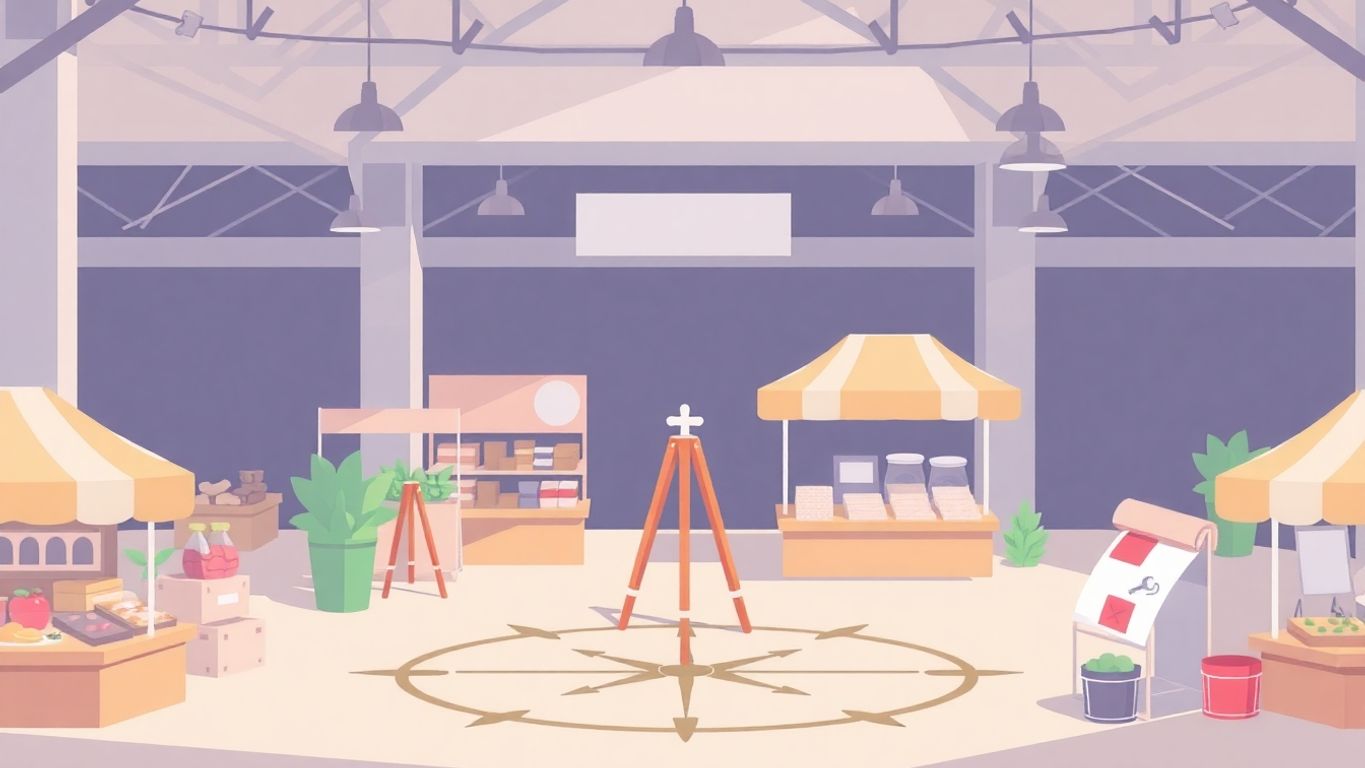 Illustrasjon av strategisk posisjonering i markedet.