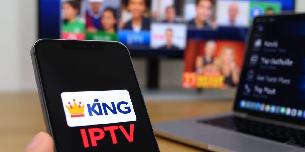 Installation King IPTV sur Android et iOS