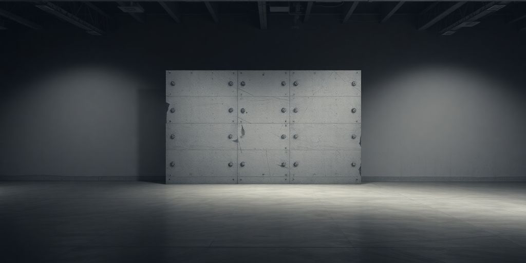 Sinal de Wi-Fi fraco com parede no caminho.