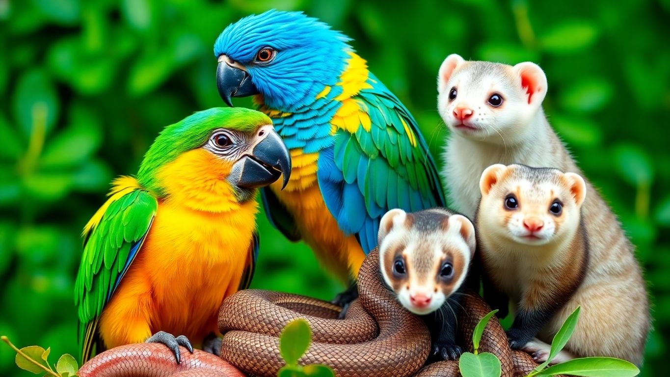 Sustentabilidade no Mundo dos Animais Exóticos como Pets