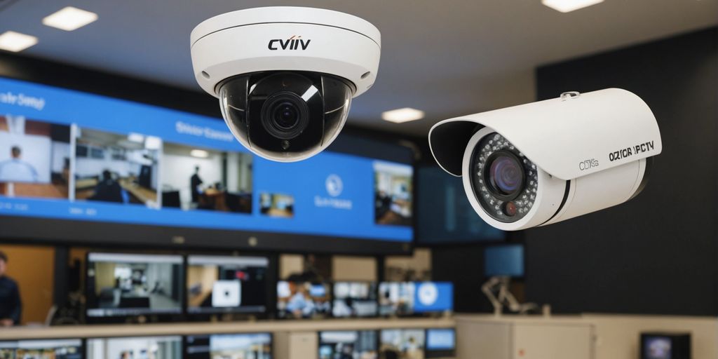 Analogue and IP CCTV cameras comparison.