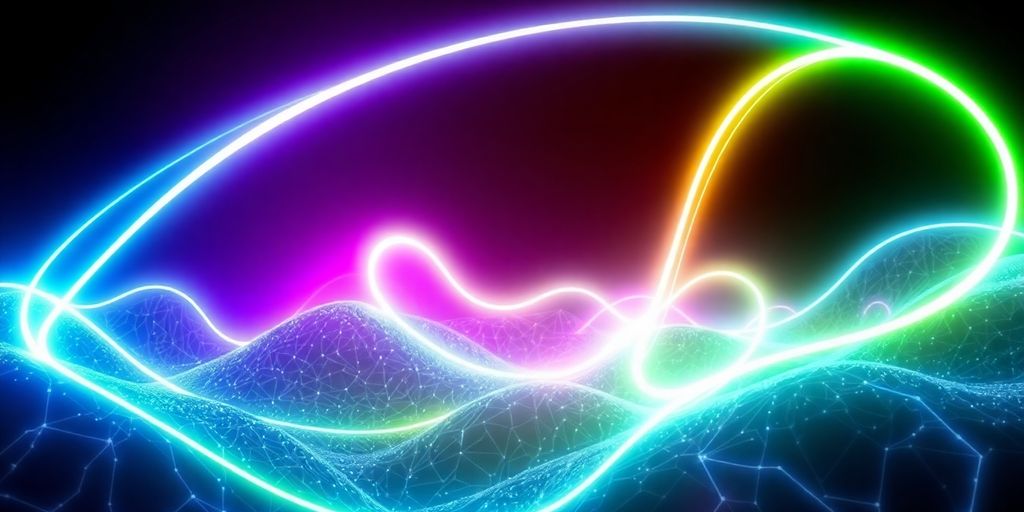 Colorful, intricate AI-generated image with futuristic aesthetics.
