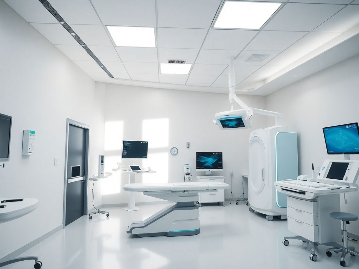 Clinici de oncologie moderne cu echipamente avansate.