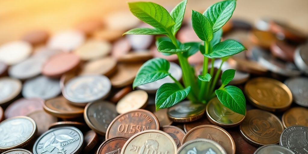 Financial growth, diverse investments