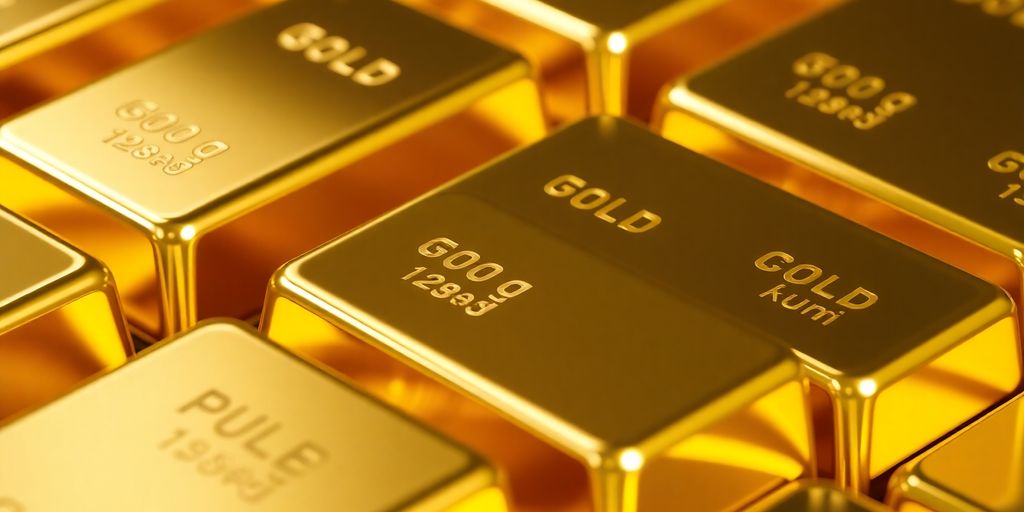 Lingots d'or de 100 grammes