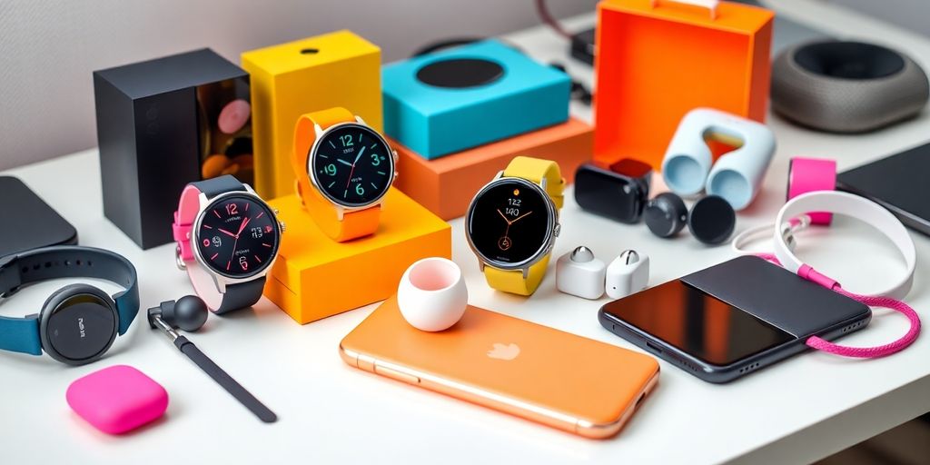 Tech gadgets for thoughtful gifts for middle-aged women.