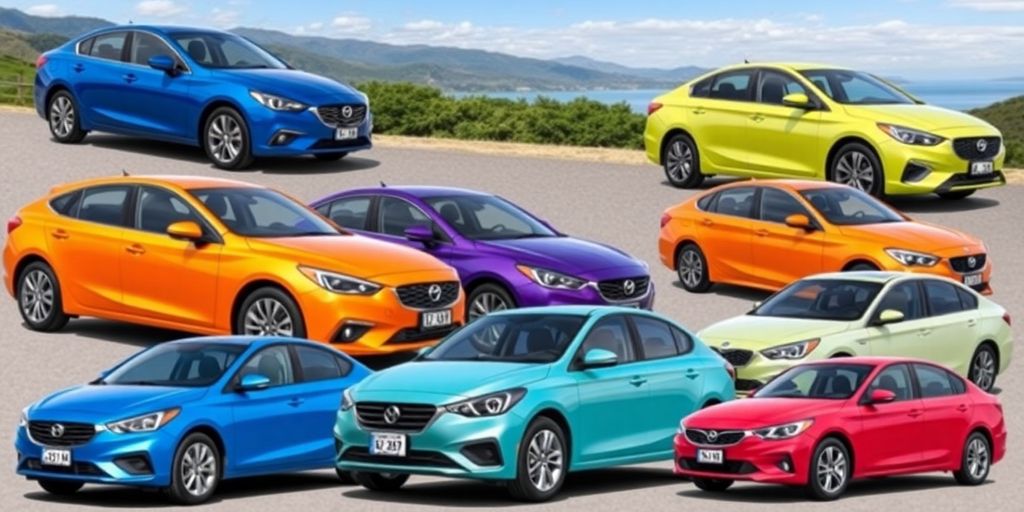 Collage of attractive used sedans under $20,000.