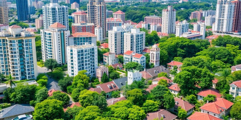 Kuala Lumpur housing options with modern and traditional styles.