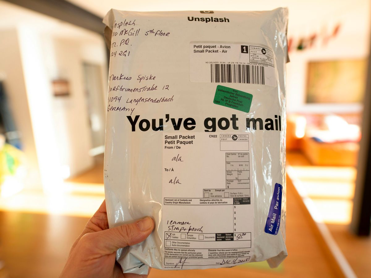you've got mail-printed pack