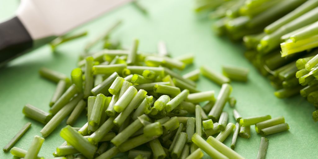 fresh herbs in a home kitchen