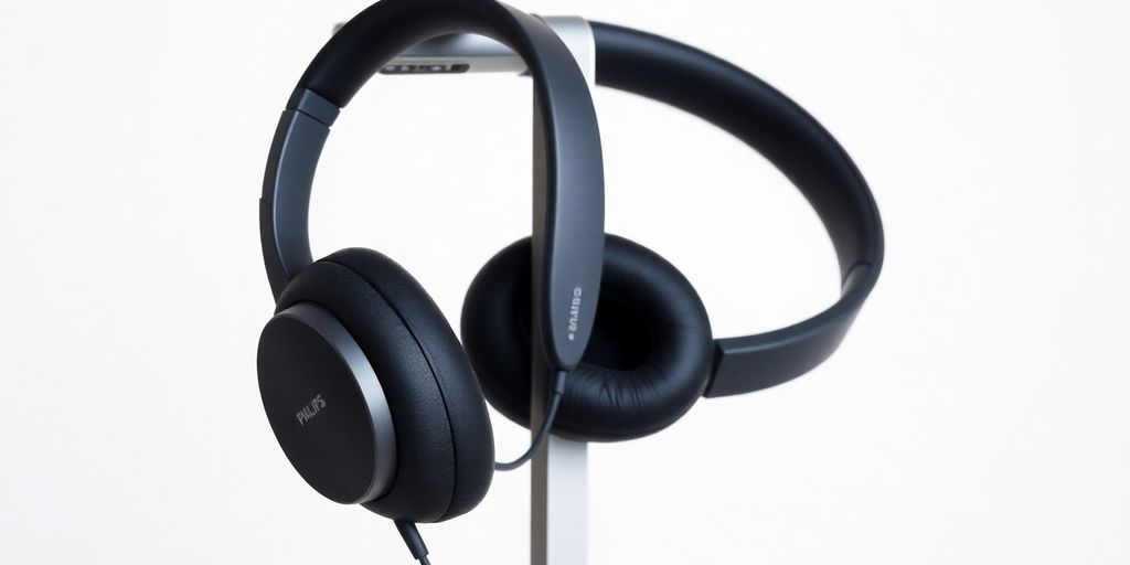 Philips PH805 Kopfhörer in eleganter Designansicht.
