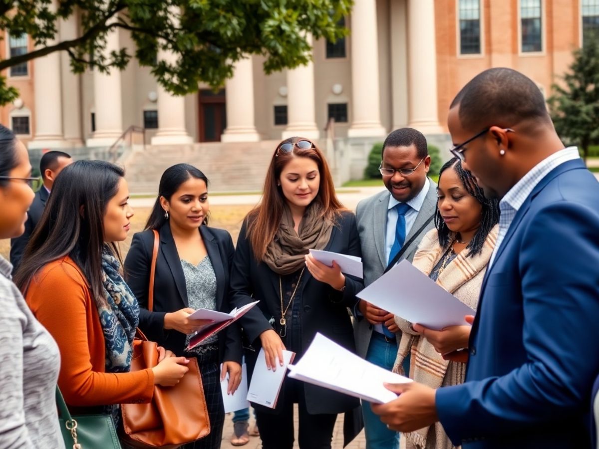 Discuție între cetățeni despre asistența juridică.