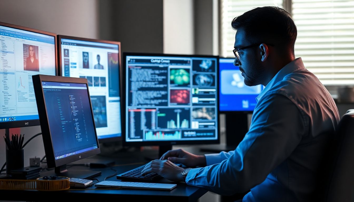 Digital forensics in action for cold case investigations.