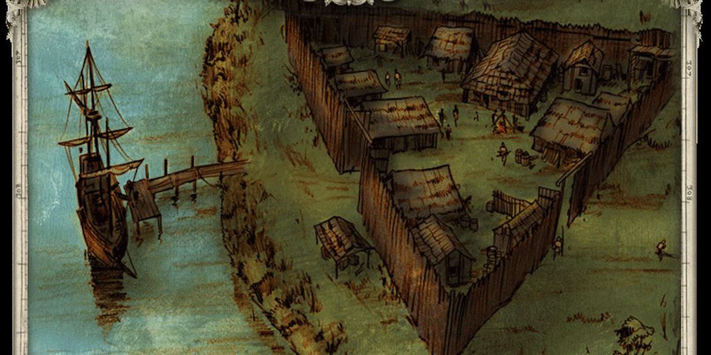 colonial settlement in historic Chesapeake