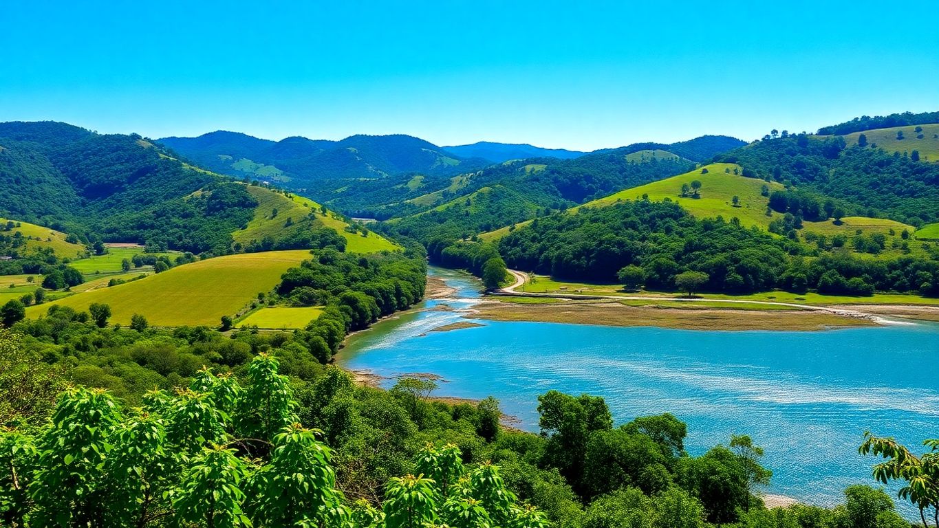 Paisagem natural de Barra do Garças.