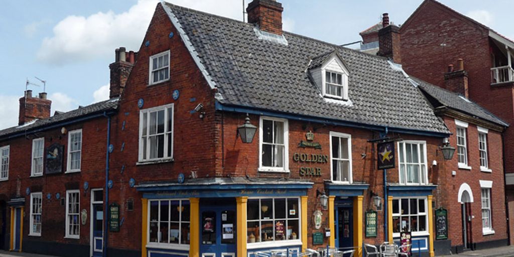 quaint shops in a charming Norfolk village
