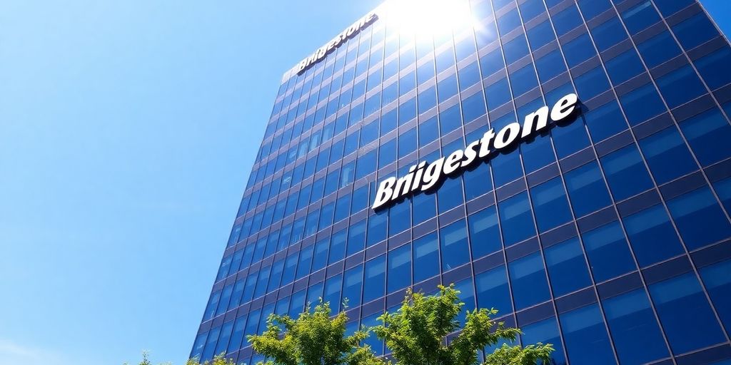 Bridgestone Americas office building in downtown Nashville.